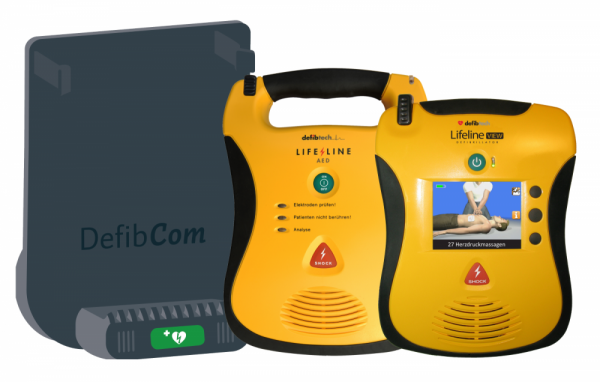 DefibCom Fernüberwachung/ Halterung für Defibrillator