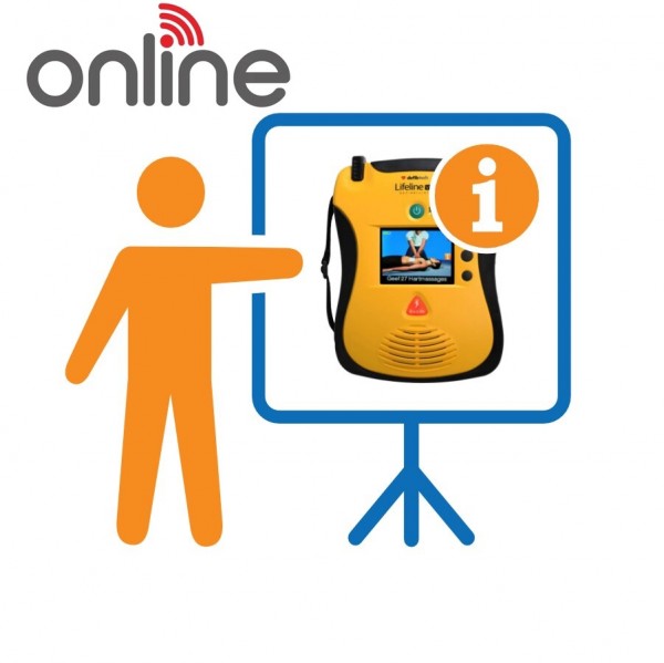 Interaktiver Online Kurs AED Einweisung mit Zertifikat